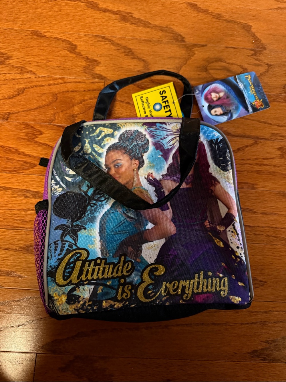 Descendants kids lunch bag new Attitude Is Everything'